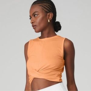 Alo cover tank in Cantaloupe